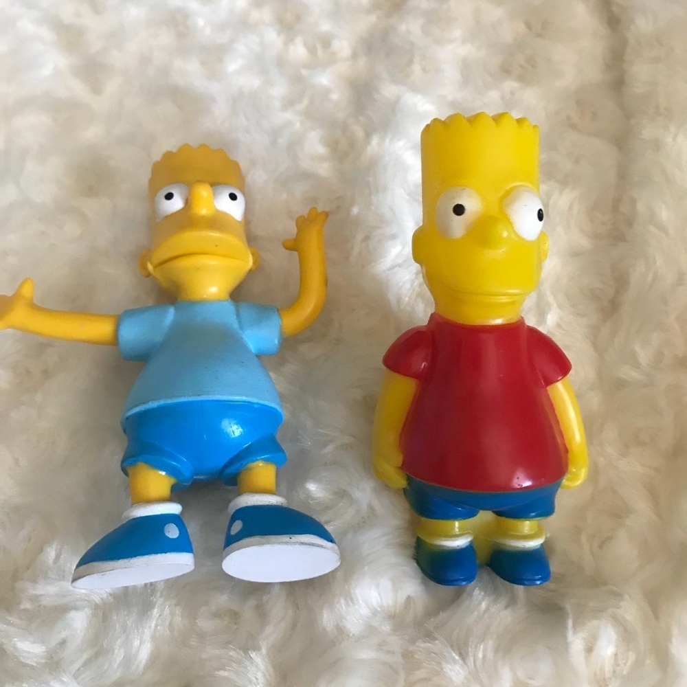 Rare 1990 BART Simpson Night Light bundle